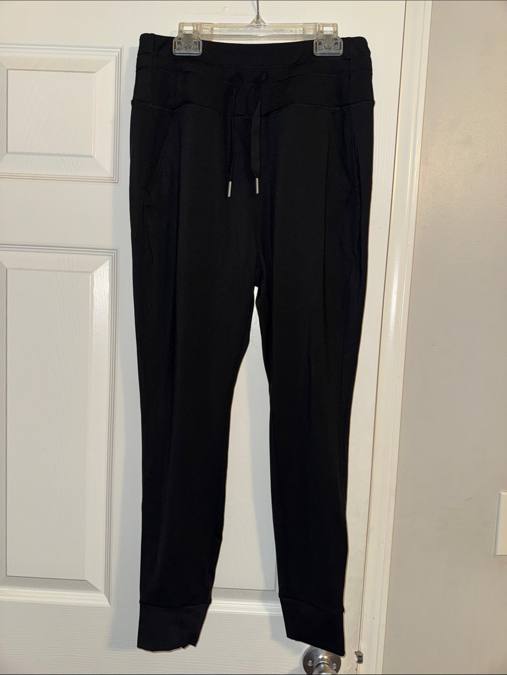 HALARA Black Drawstring Track Joggers